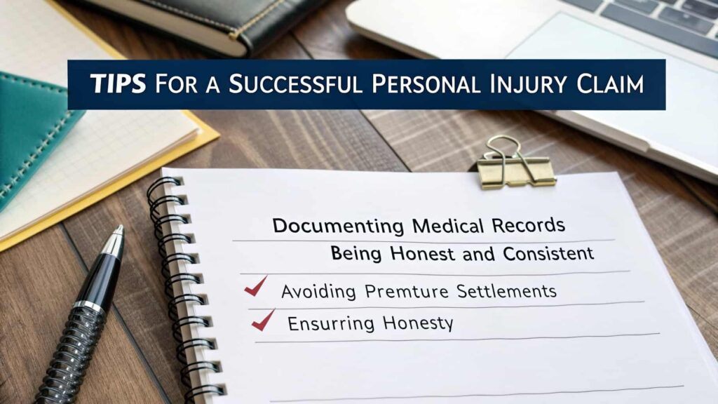 Tips for a Successful Personal Injury Claim